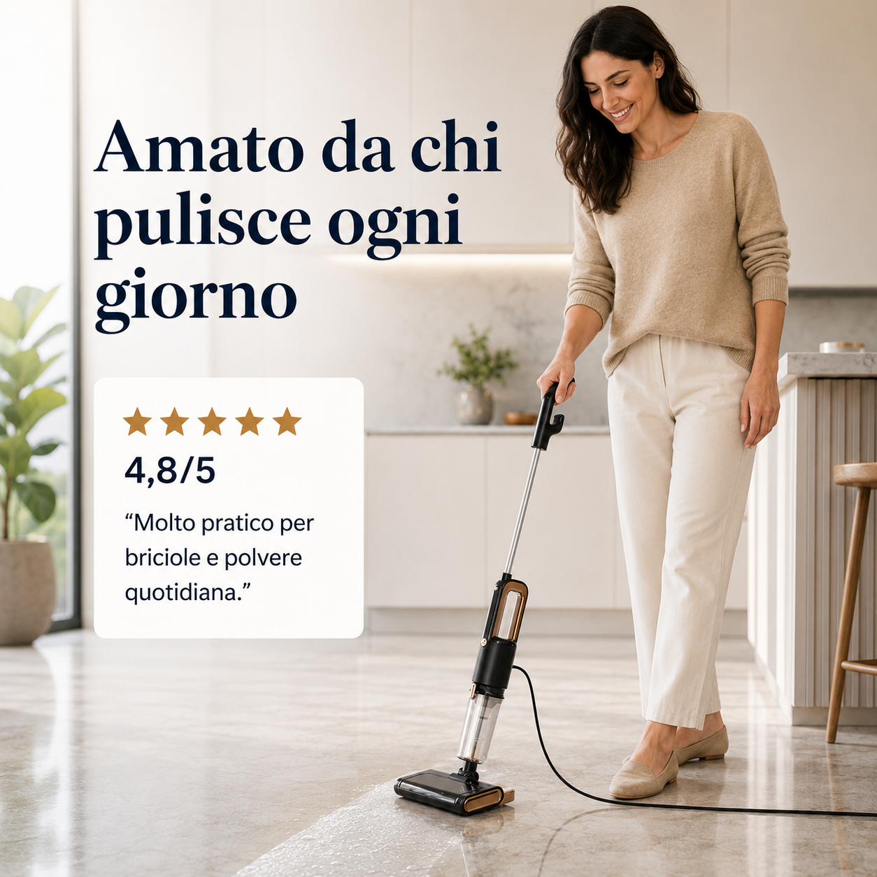 LavaPronto™ DuoClean - Aspirapolvere e lavapavimenti 2 in 1