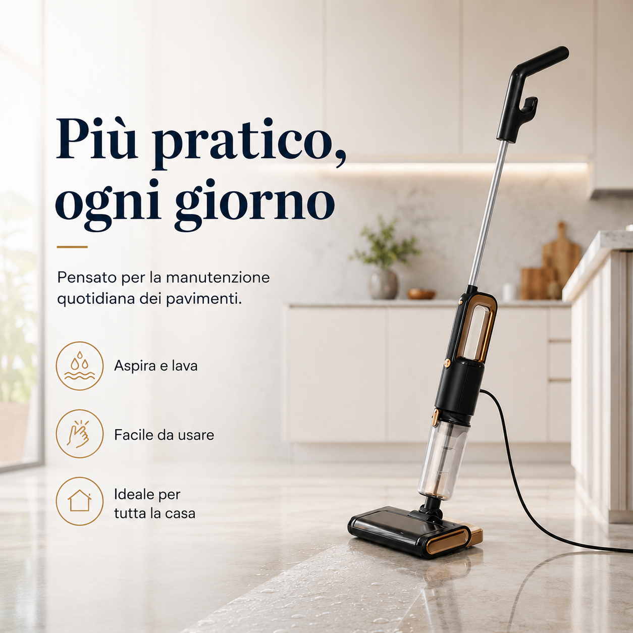 LavaPronto™ DuoClean - Aspirapolvere e lavapavimenti 2 in 1