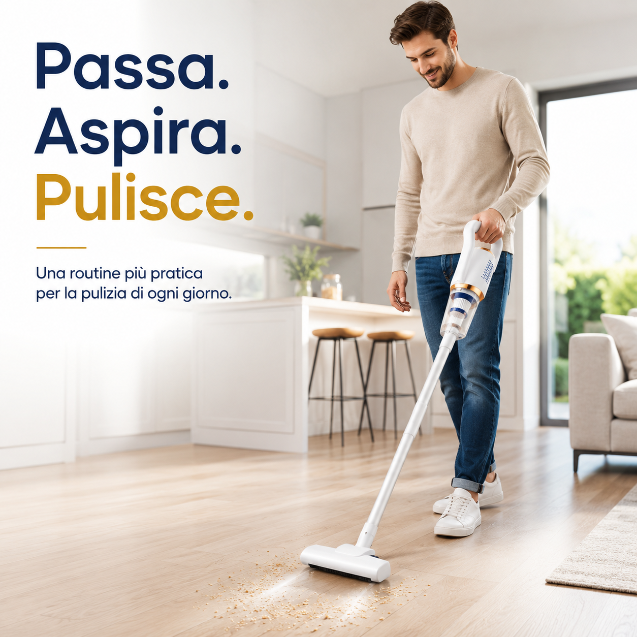 CasaPronto™ AirFlex - Scopa elettrica senza fili