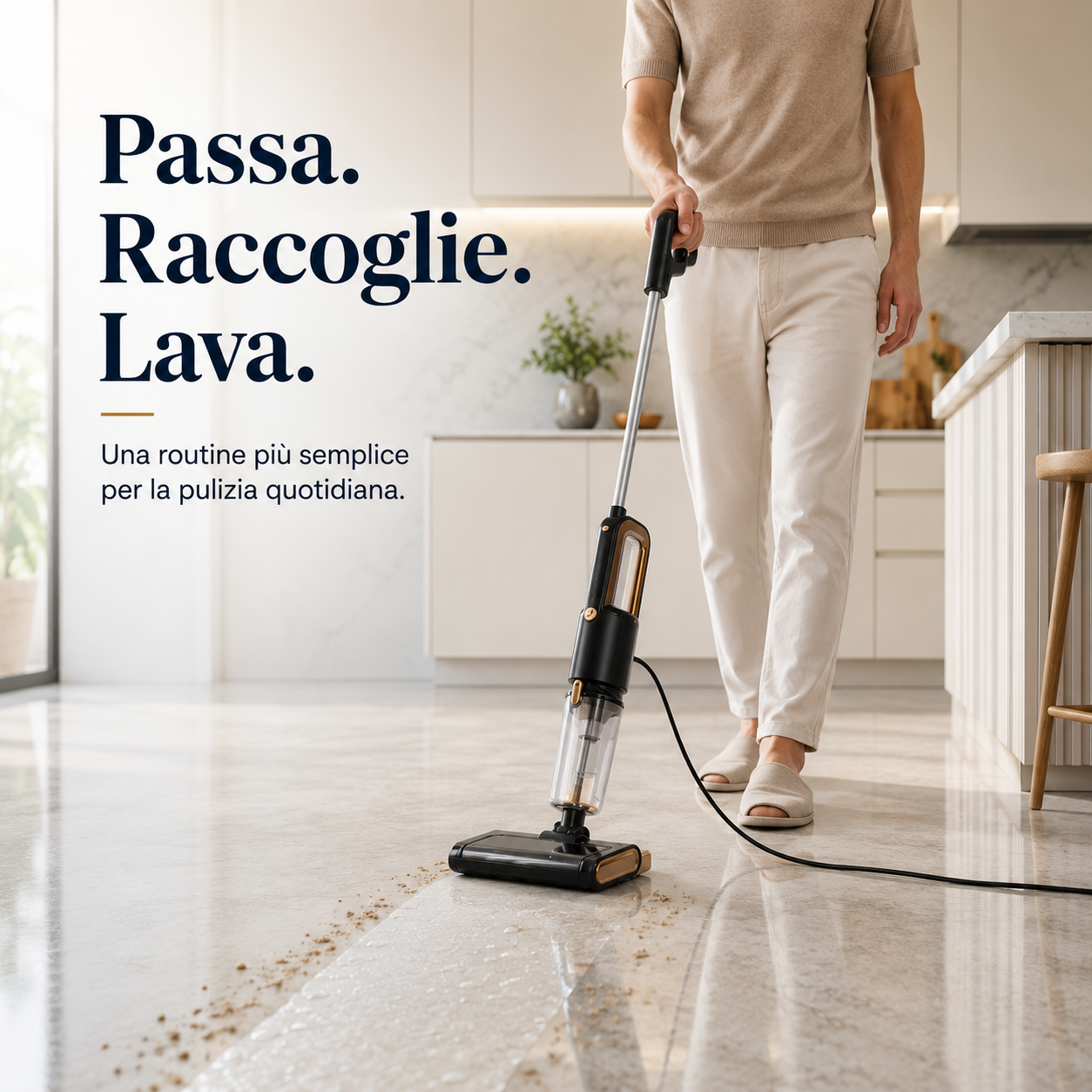 LavaPronto™ DuoClean - Aspirapolvere e lavapavimenti 2 in 1
