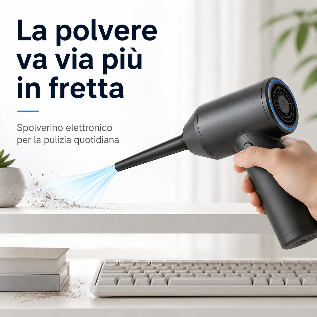 Spolverino Elettronico per Polvere